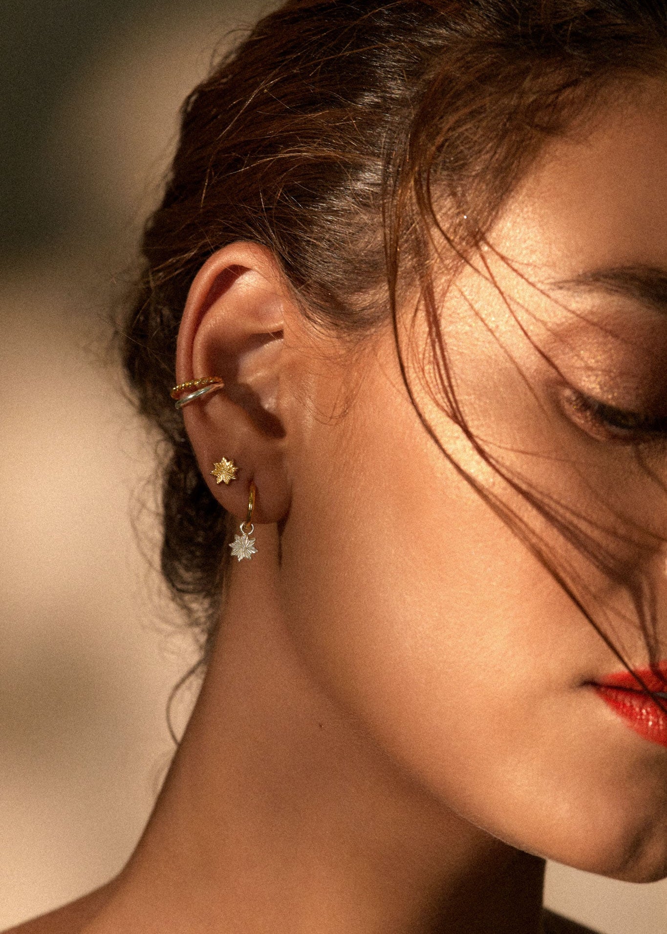 Astra Earrings / gold