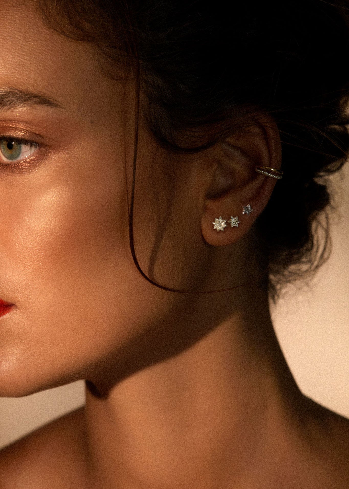 Polaris Studs Set / silver