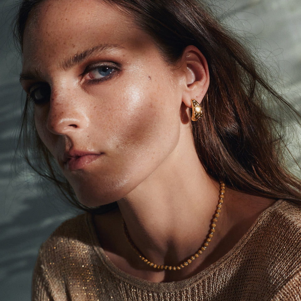 Sidera Hoops / gold