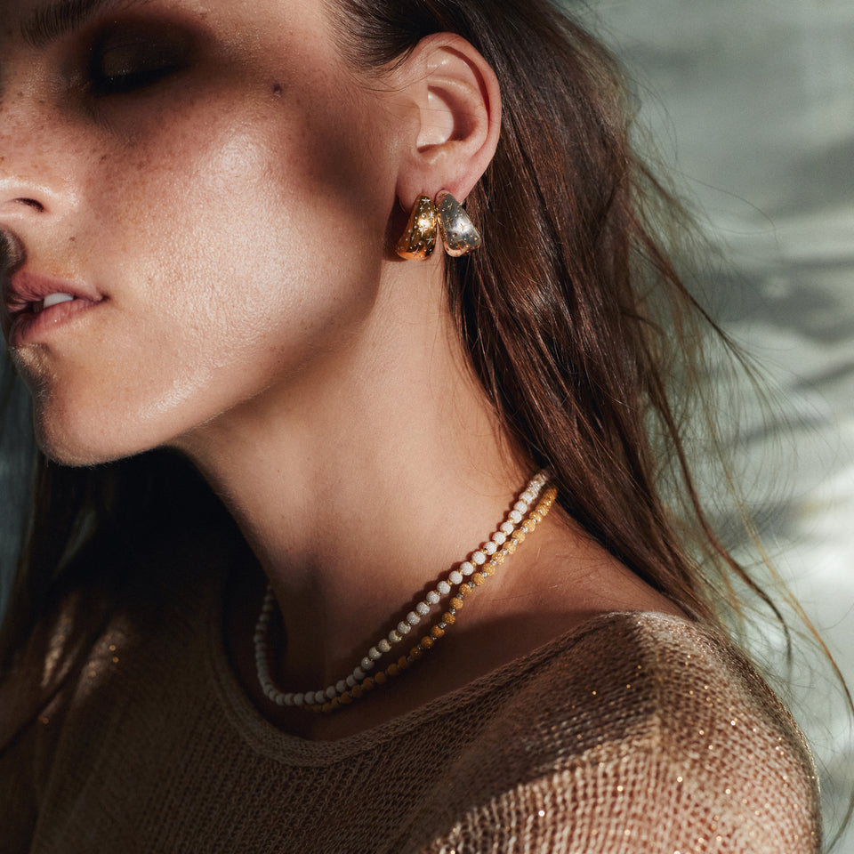 Sidera Hoops / gold