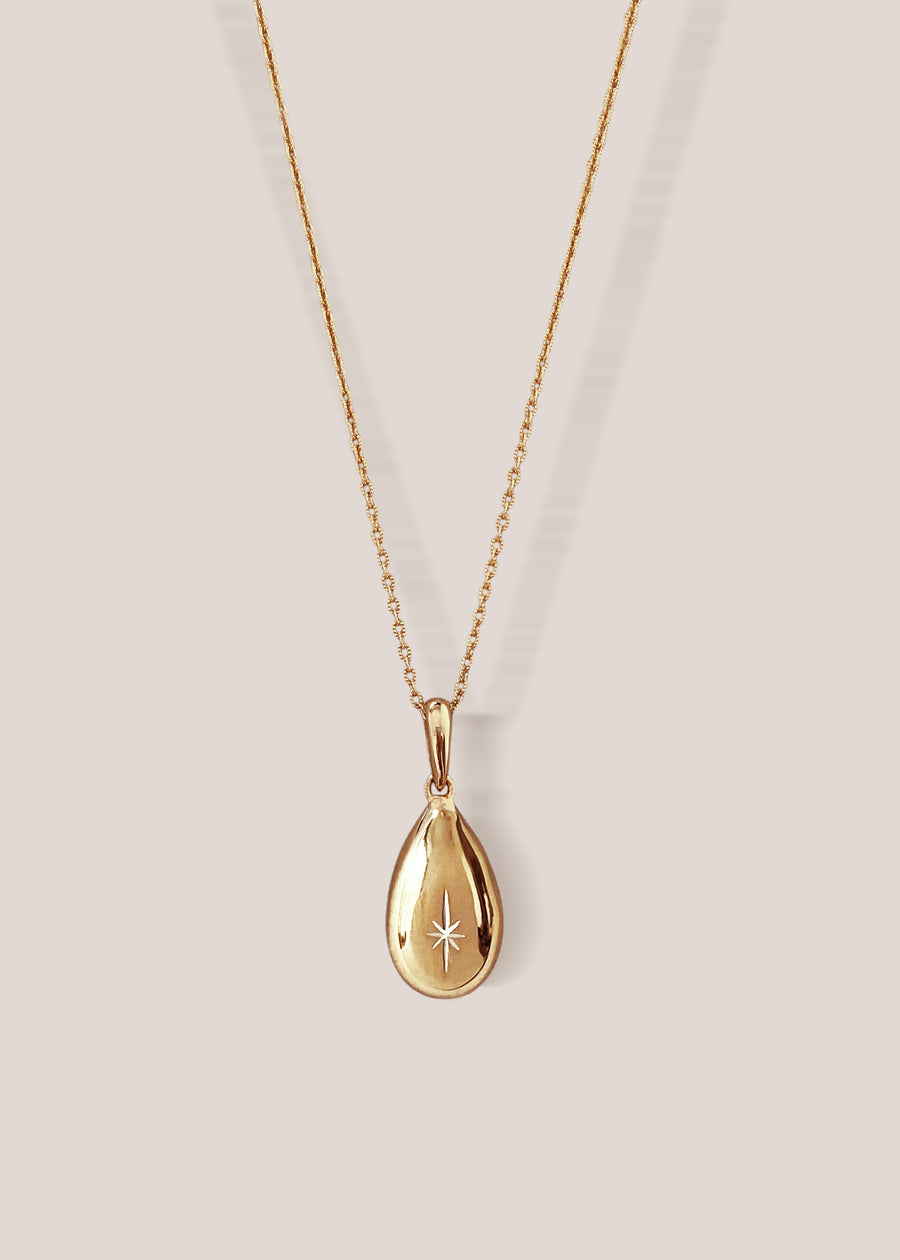 Solange Necklace / gold | IZA JEWELRY