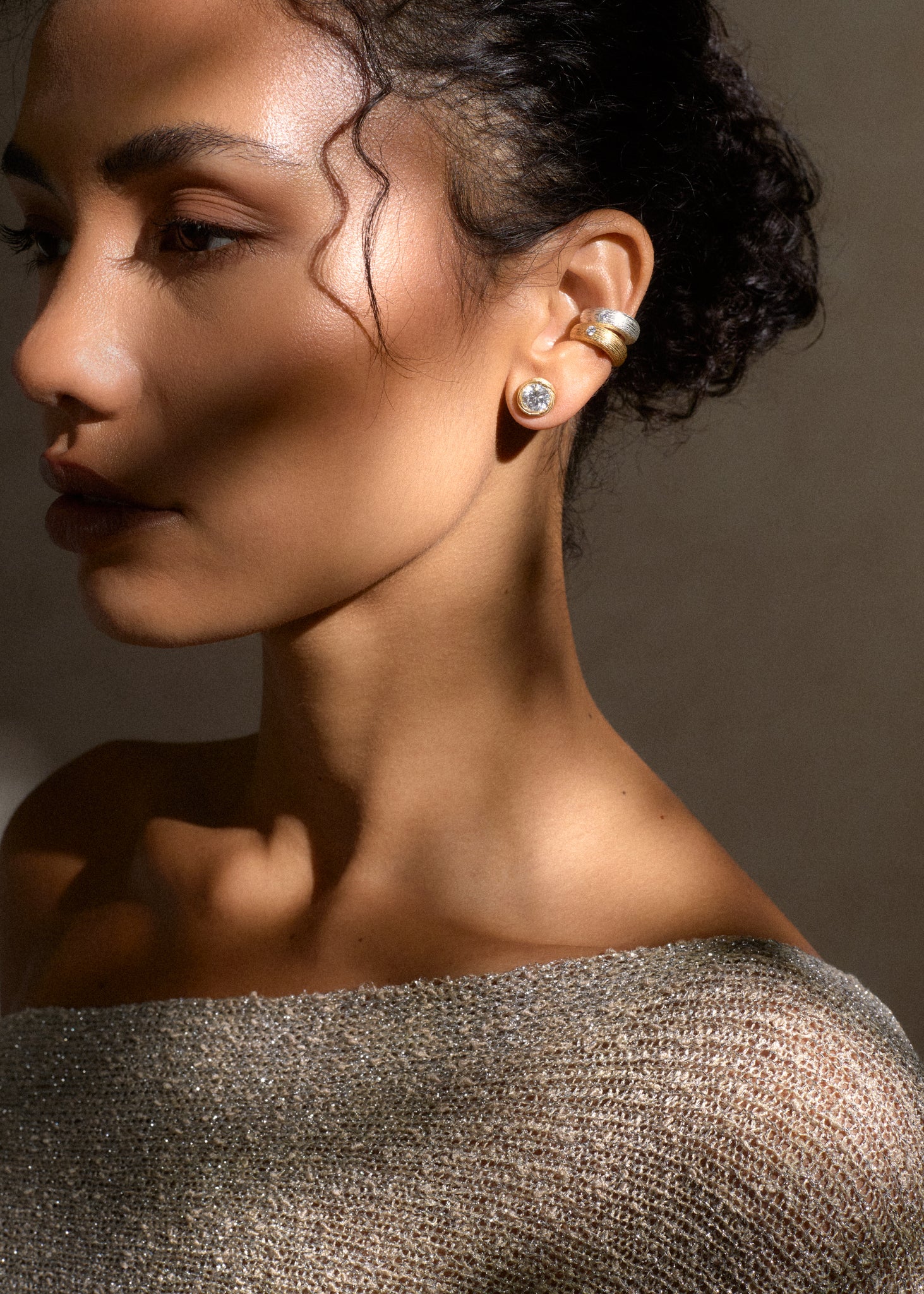 Selene Ear Cuff / silver