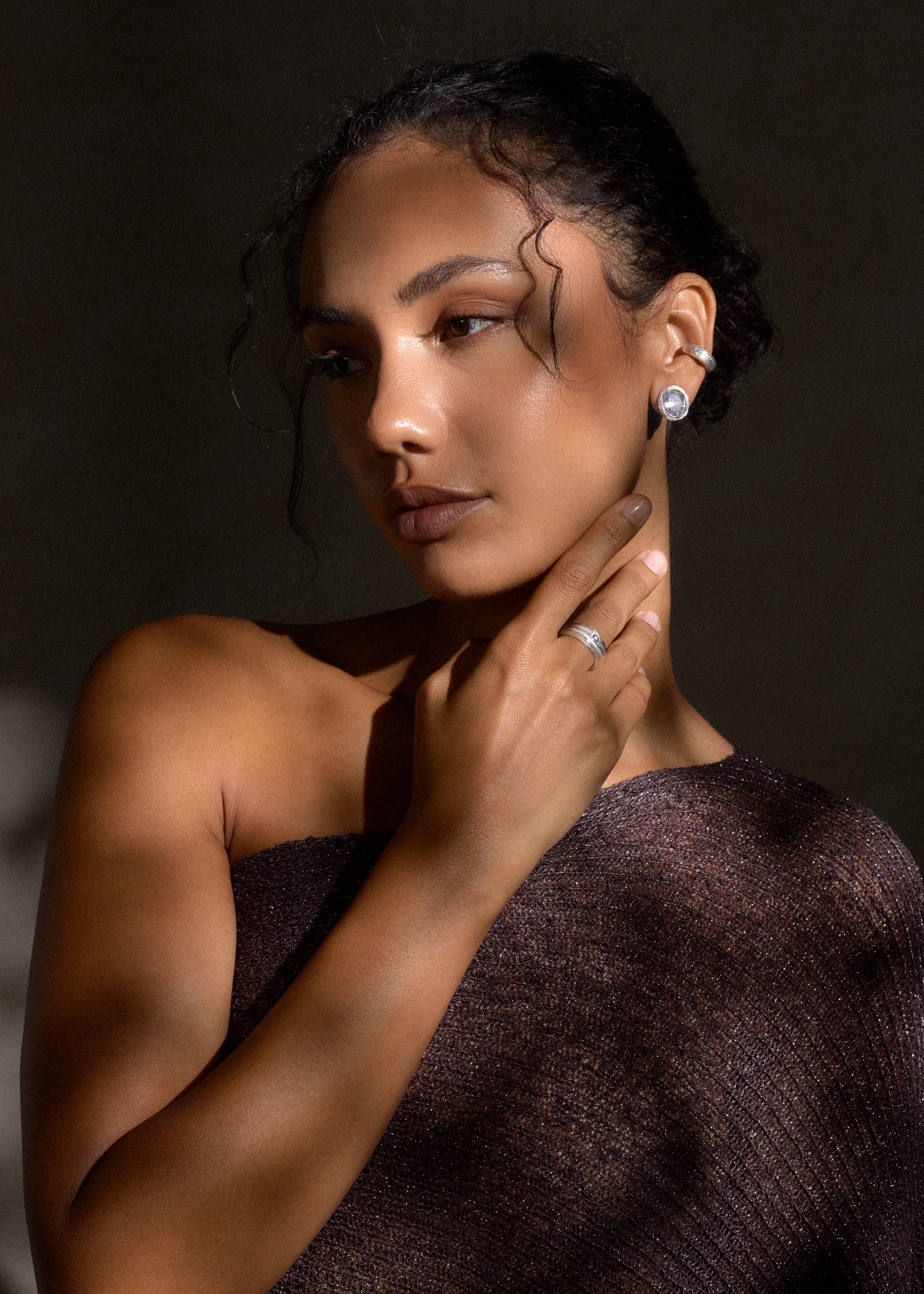 Selene Ear Cuff / silver