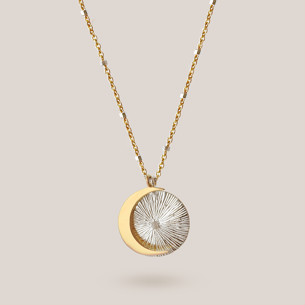 Eclipse Necklace / gold
