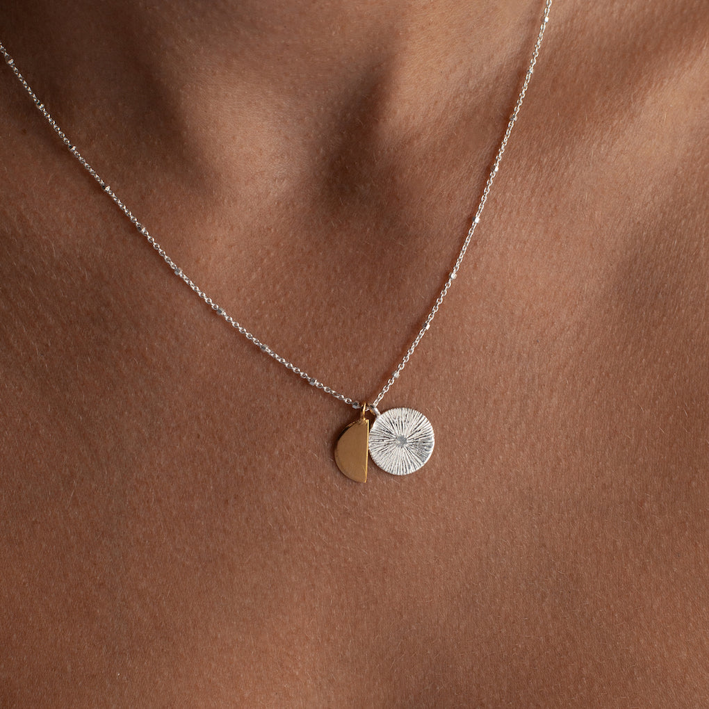 Demi Solstice Necklace / silver