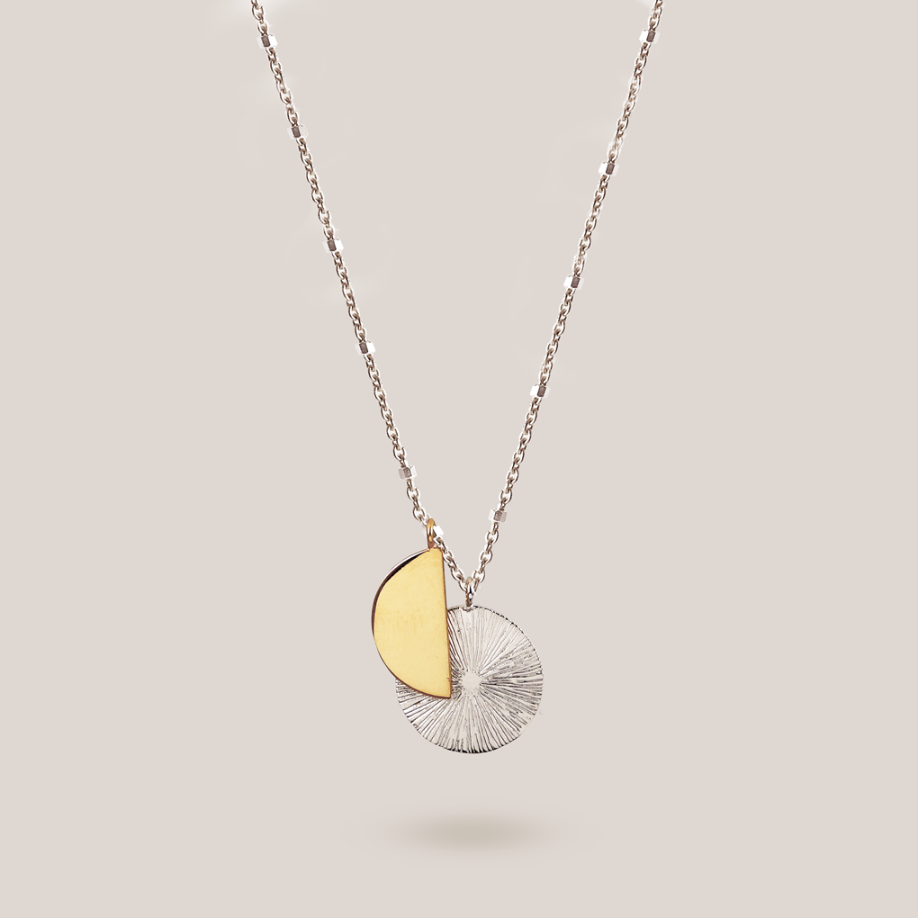 Demi Solstice Necklace / silver