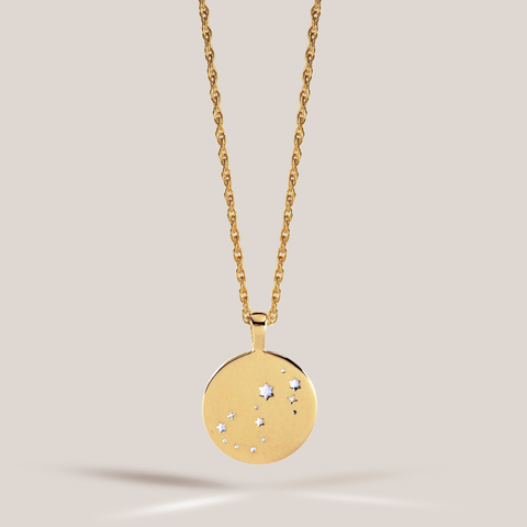 Scorpio-Zodiac-Necklace-gold-