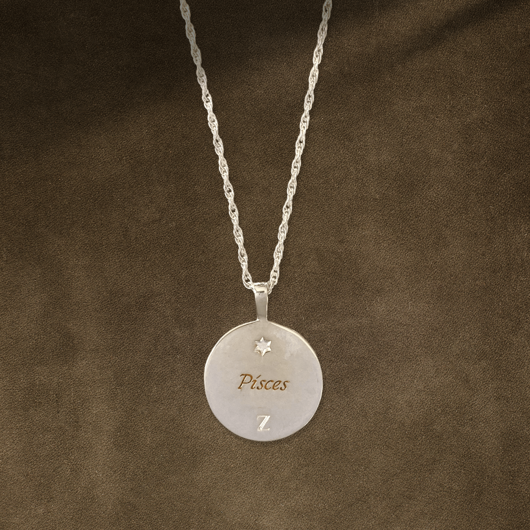 Zodiac Necklace / pisces