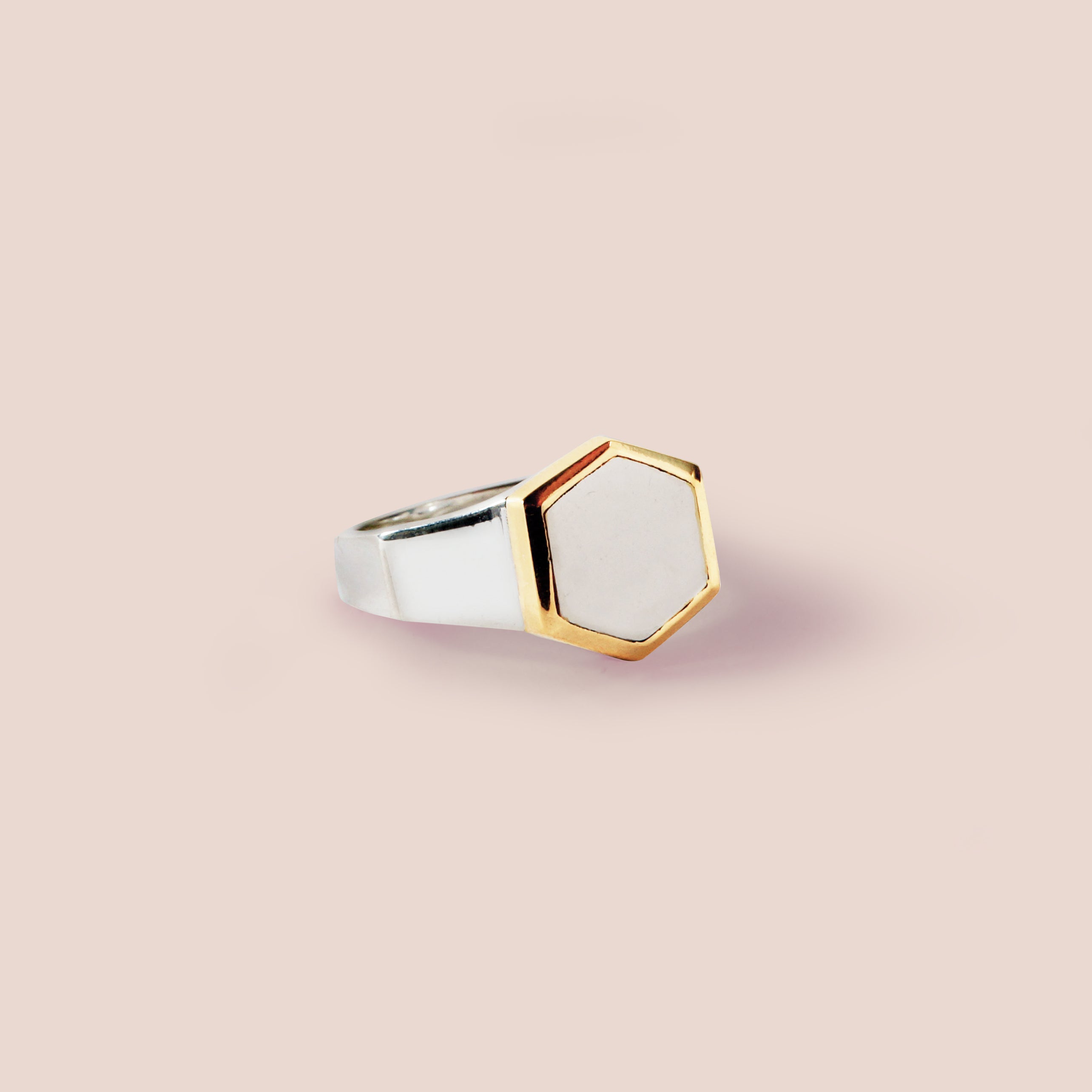 Demi Hex Ring